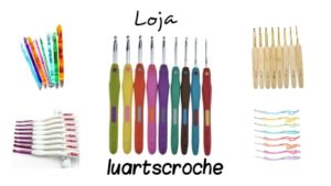 Loja virtual online de agulhas de crochê importadas Onde comprar agulhas de crochê